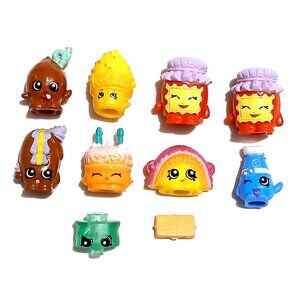 Shopkins Lot – Series 1–7 – Just Under 100 Figures Total – Mixed Sets – Plus Ext